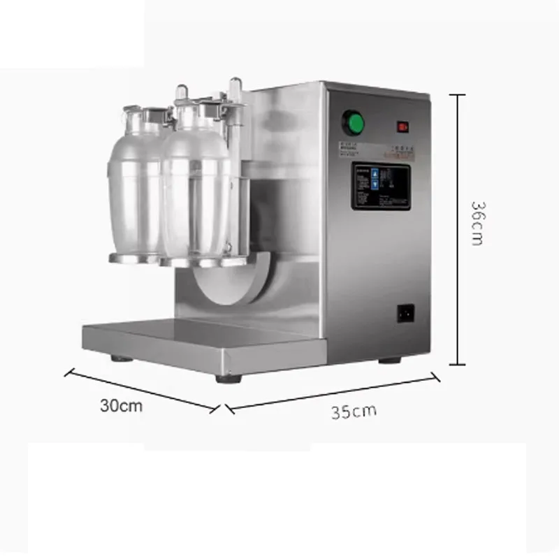 

Commercial Boba shaker Bubble Tea Shaker Double-head Pearl Milk Tea Shaking Machine Stainless Steel Milk Tea Shaker Cup Shaker