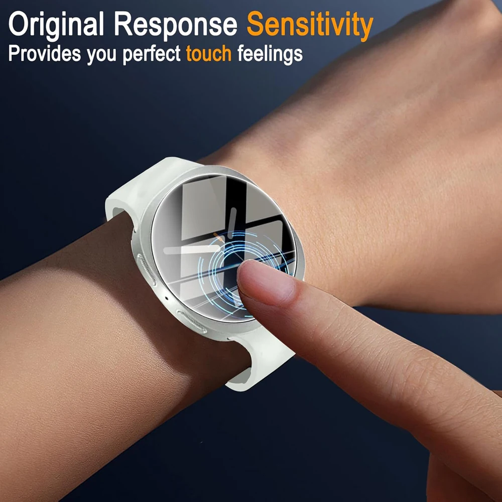 Premium Tempered Glass Screen Protector for Smartwatch - HD Clarity & Maximum Protection