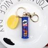 1Pcs Imitation Pringles Potato Chip Key Chain Bucket Snack Pizza Potato Chip Pendant Bag Hanging Gift 5