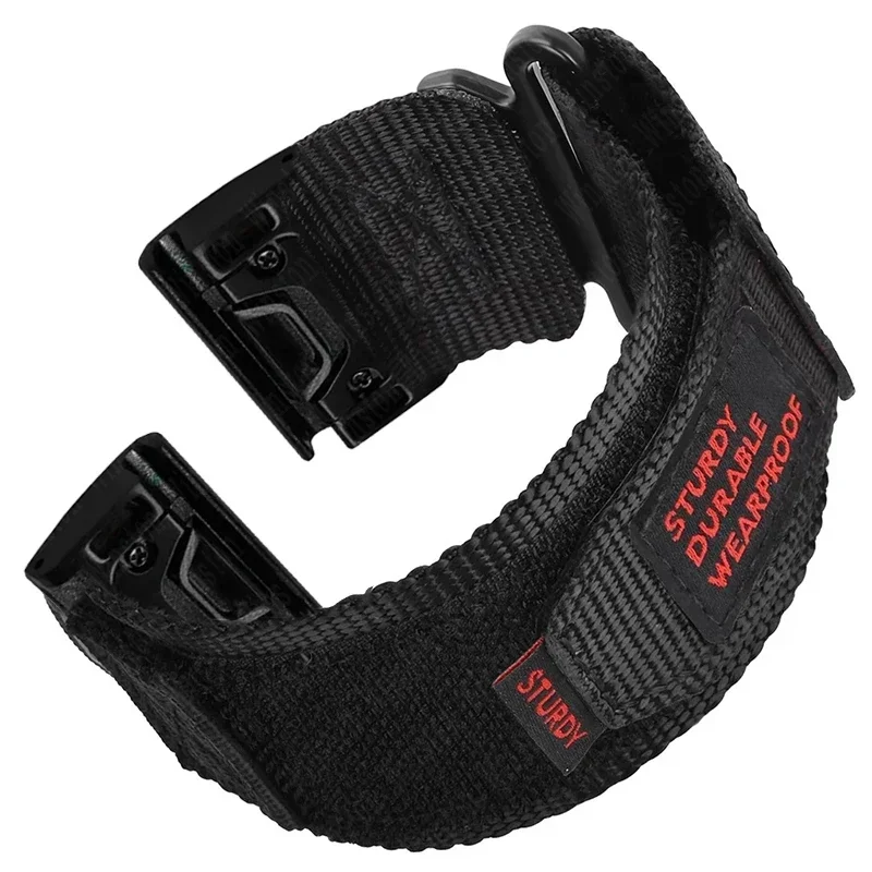 Quick Release Nylon Sport Band, 26mm/22mm Adjustable Strap