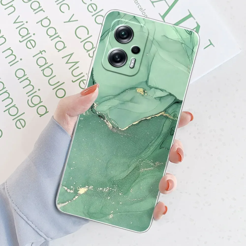 Clear Patterned Bumper TPU Silicone Case - Soft, Stylish Back Cover with Enhanced Protection