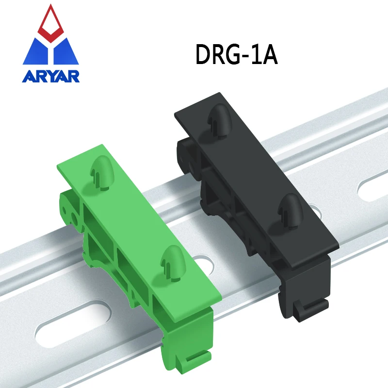 Quick Assemble DIN Rail Mounting Feet PCB Support C45 35mm Screw Terminals Socket Base PCB Carrier