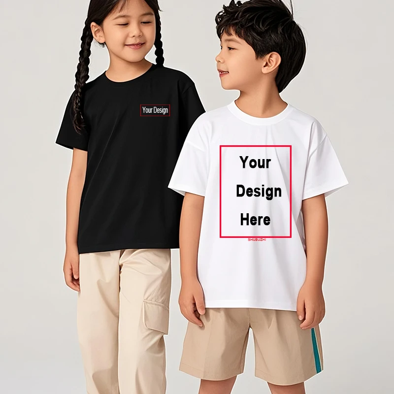 Custom Youth T Shirt With 2 Designs main image 0