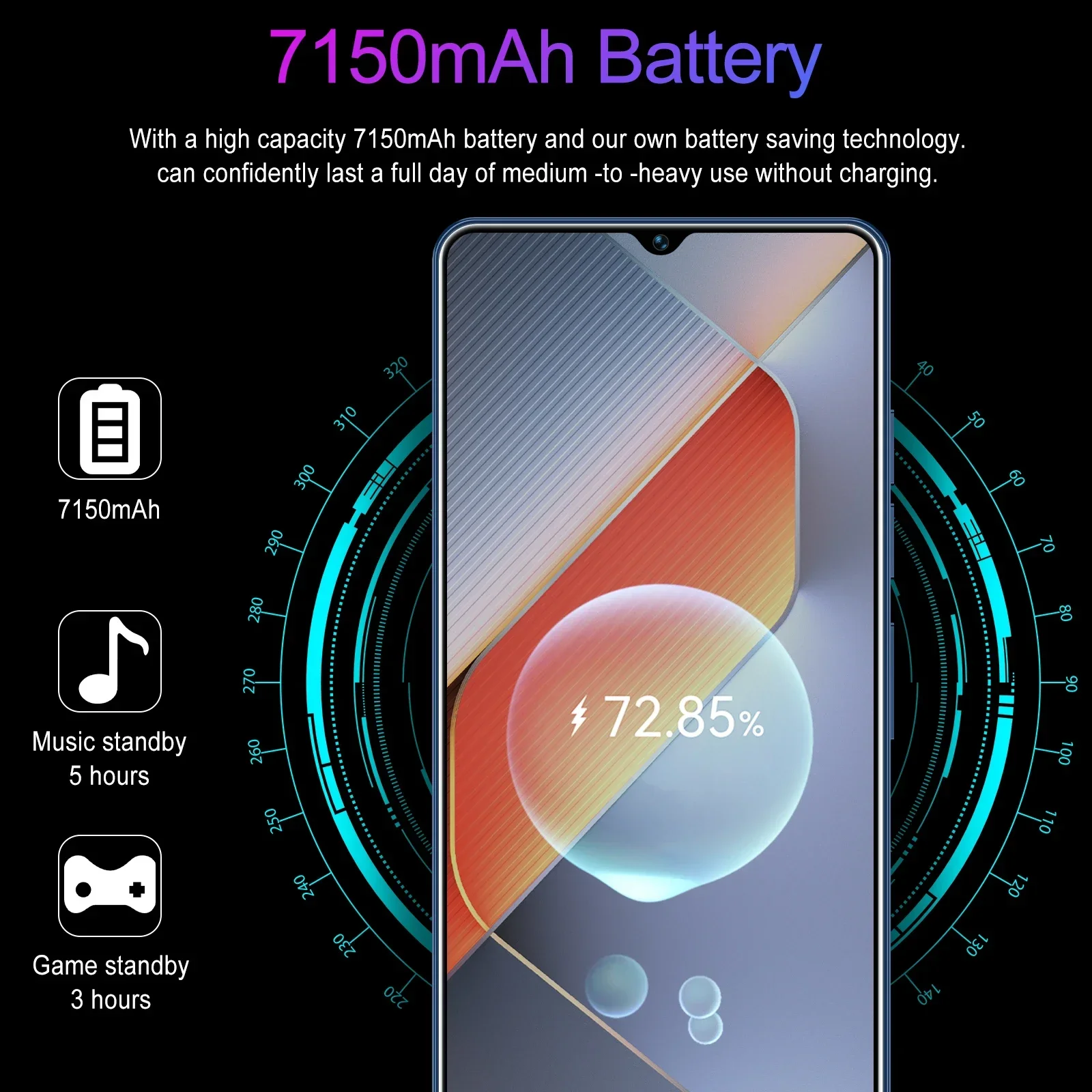 Originele Gt10 Pro Smartphone 7.3Inch Globale Versie 22G + 2Tb Snapdragon8 Gen3 Android13 50 + 108Mp 4G/5G Mobiele Telefoon Nfc