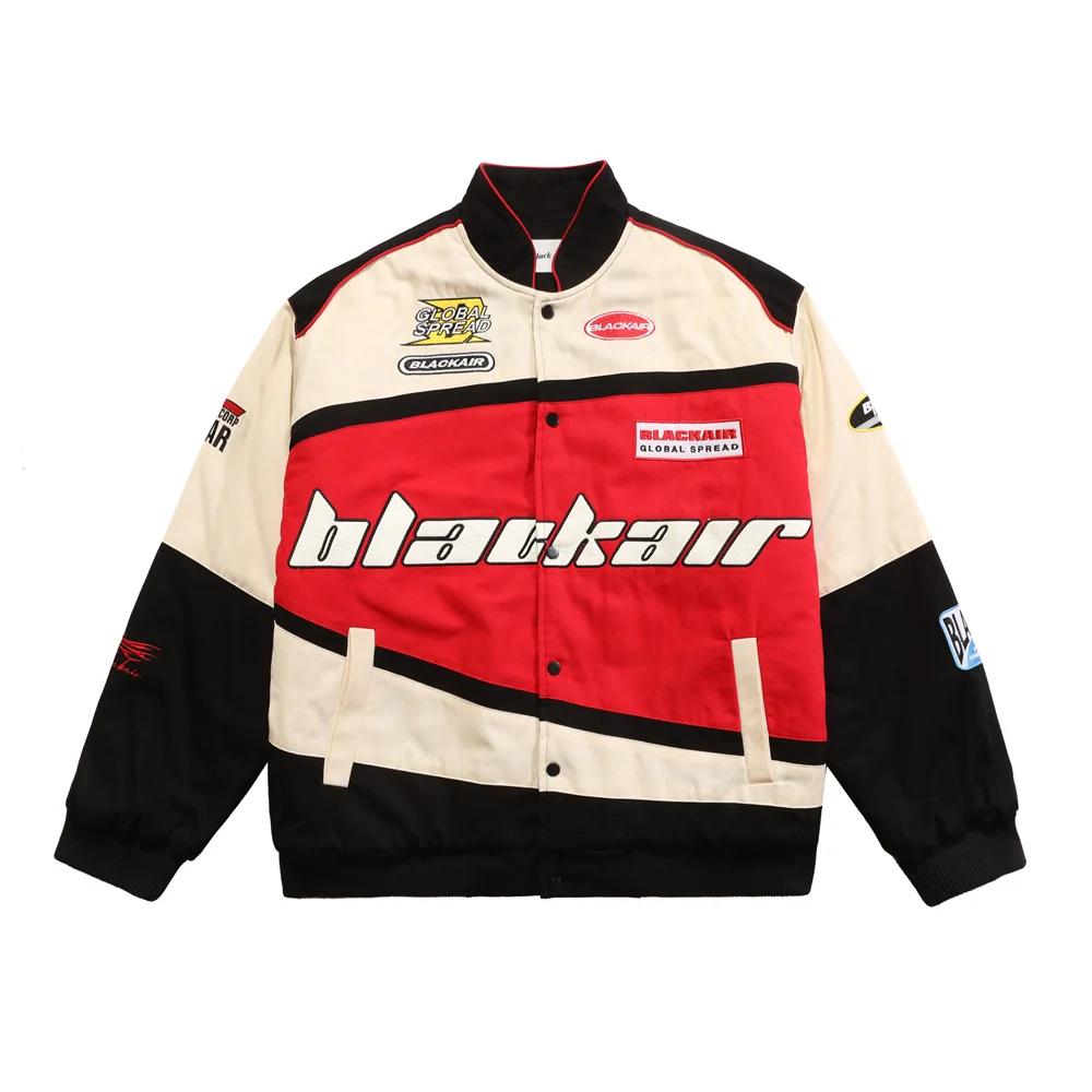 

HipHop Motorcycle Jacket Streetwear Letter Embroidery Patchwork Puffer 2022 Winter Harajuku Fashion Thick Warm Bomber Pilot Coat
