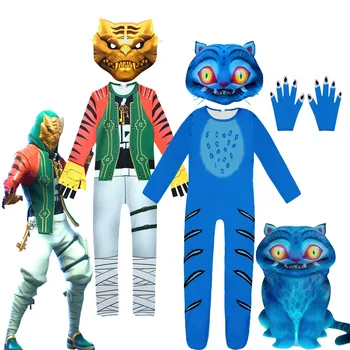 Costume d&rsquo;halloween Derpy pour enfants, KPop, chasseurs de démons, tigre