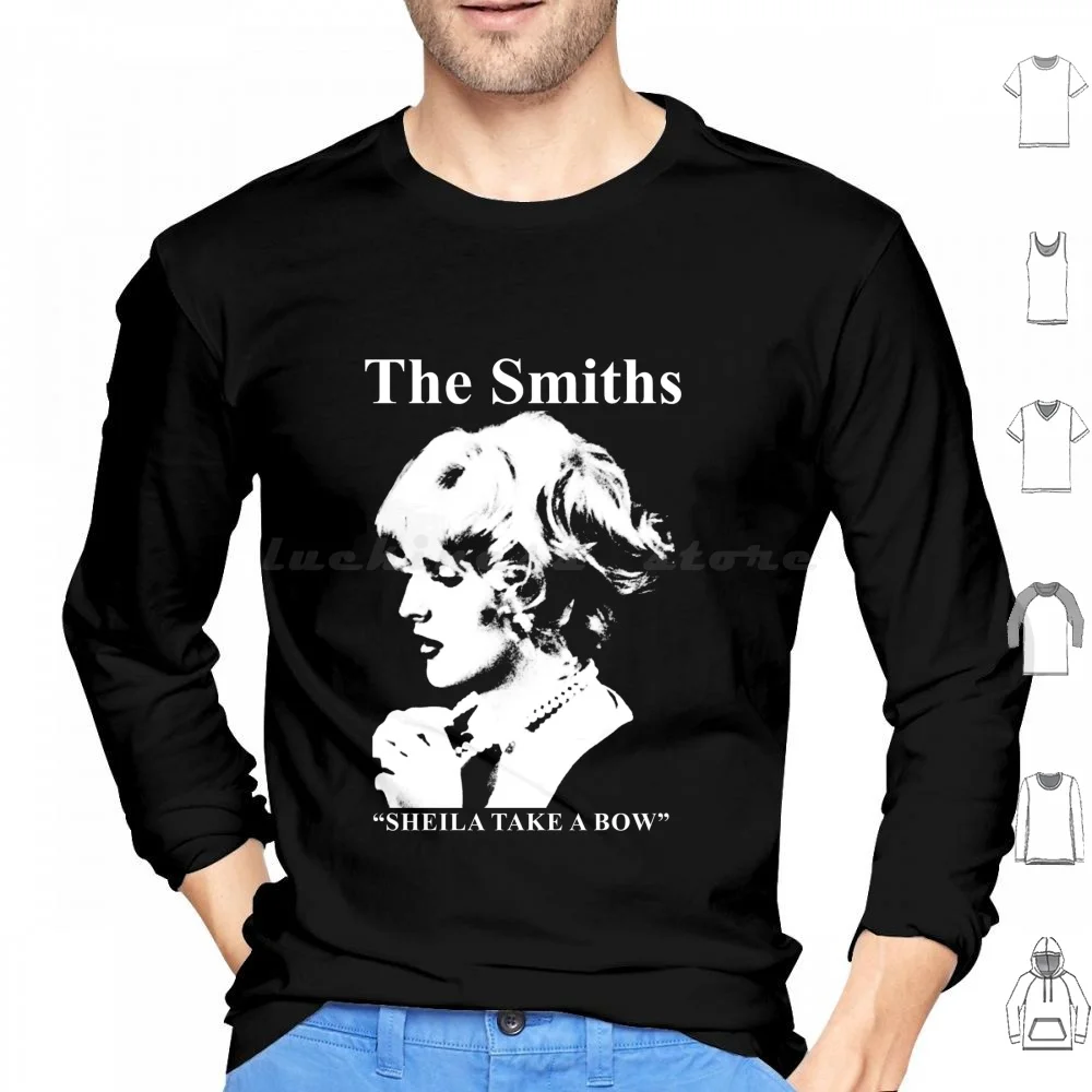 Felpa Con Cappuccio Approvata Fair Wear Cotone Manica Lunga Abbigliamento Equo Approvato The Smiths The Queen Is Dead The Smiths The Queen Is