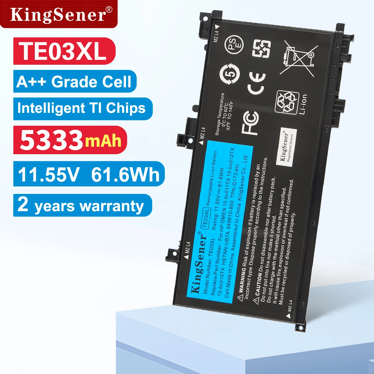 Kingsener-bateria do Portátil para hp Te03xl 15-bc011tx 15-bc012tx 15-bc013tx 15-ax015tx Ax017tx Tpn-q173 849910850