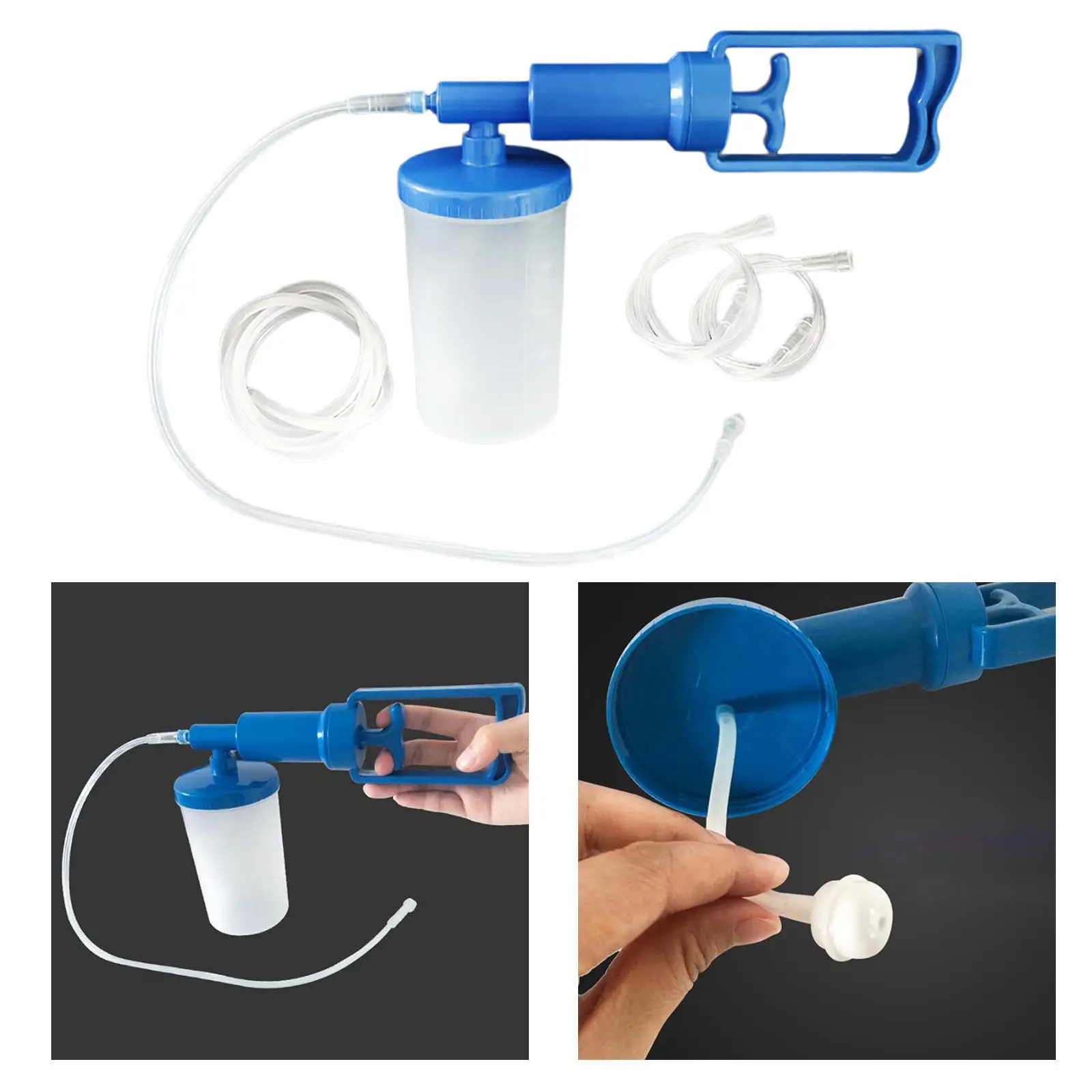Veterinary Uterine Cleaner Fityle 500ml Sow Uterine Washer Manual Pig Washing