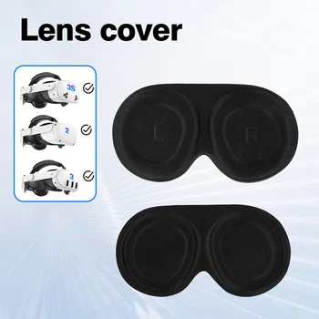 Protezione per obiettivo VR per Meta Quest 3S/3/2 Accessori VR Copertura protettiva Custodia per lenti antipolvere per occhiali Oculus Quest 3S/3/2