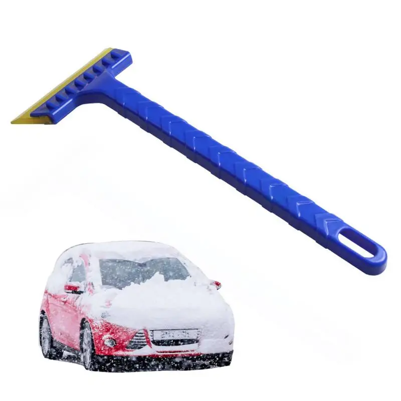 

Car Ice Scraper Winter Auto Snow Remover Tool Multi-Purpose Snow Clearing Accessory For Cars SUVs RVs And Trucks