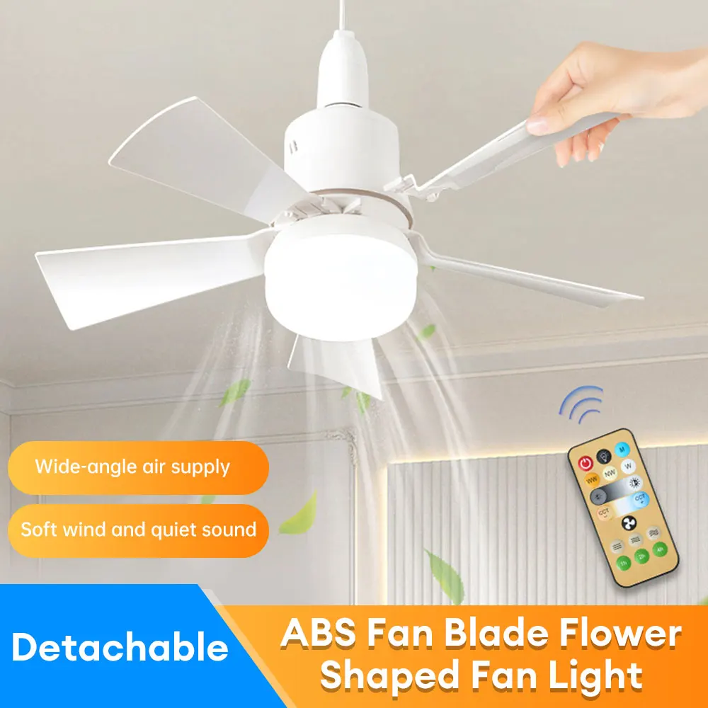 A versatile ceiling lamp that combines style, lighting, and cooling in one seamless design