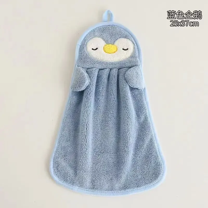 Cute Duck Hanging Hand Towel - Soft and Absorbent Microfiber