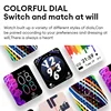 Foomlite Smart Watch Men Sport Fitness Watches Bluetooth calling Message alerts  Waterproof Health monitoring  For Android IOS 4