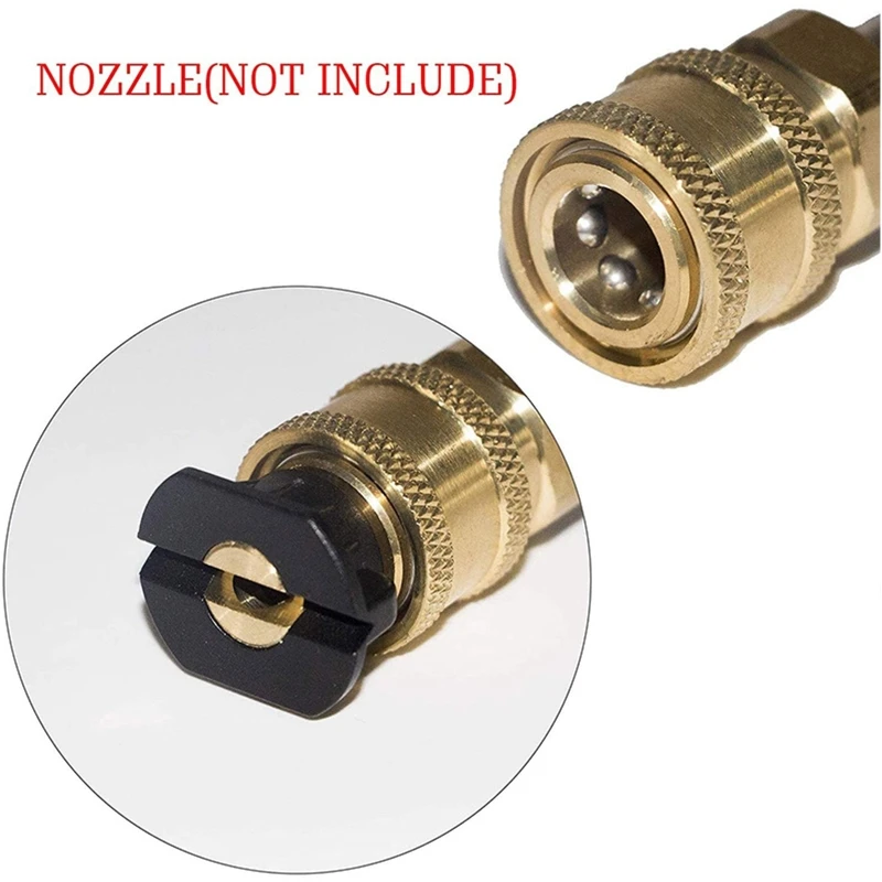 Telescoping Replacement Lance 1/4 Inch Quick Connect Pressure Washer Extension Stainless Steel Power Spray Extender Wand