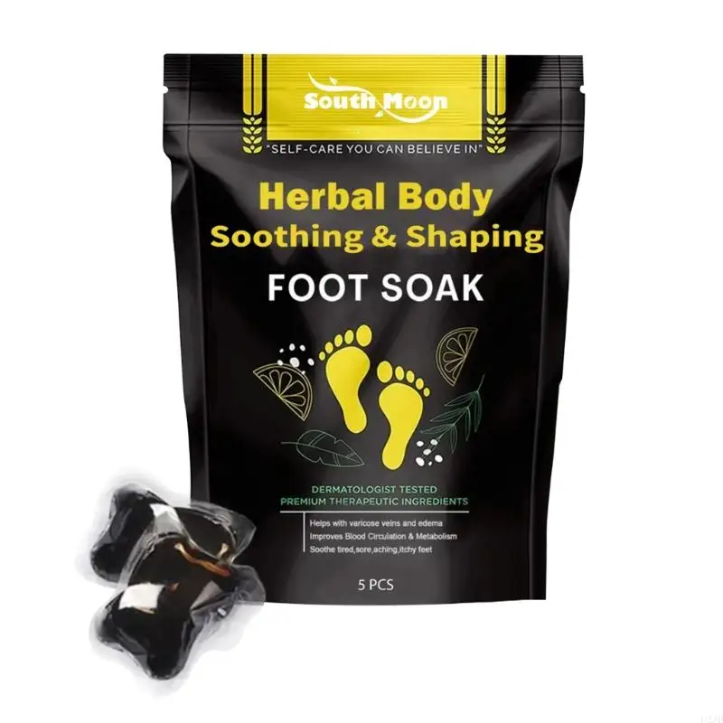 U2JD Cleansing Foot Soak Beads Moisturize Foot Skin Massage Relax Herbal