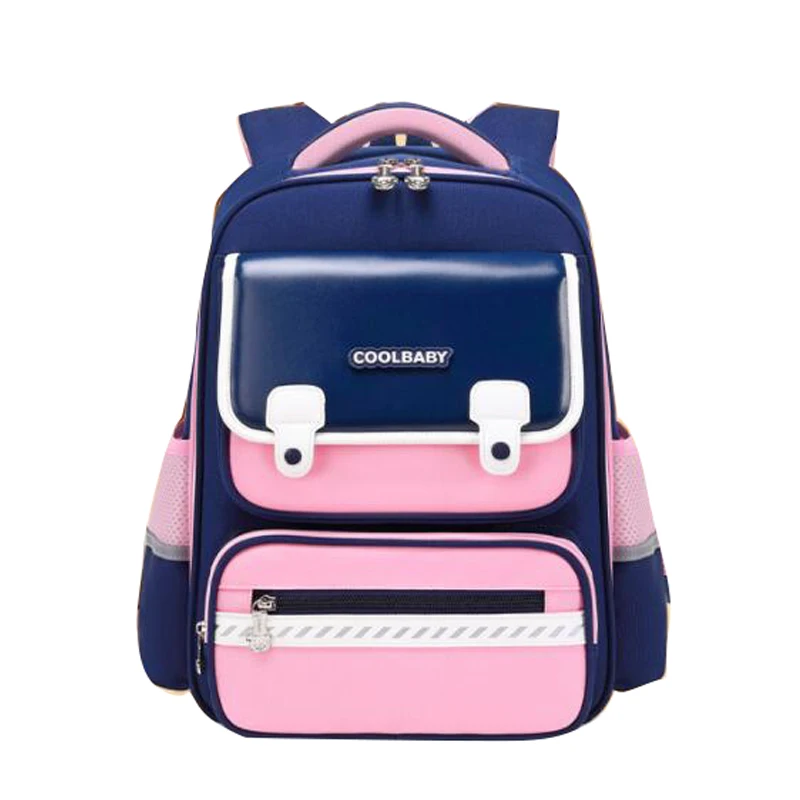 

Teenage Girls and Boys Backpack Korean Schoolbag High Quality Orthopedic Backpacks Kids Waterproof Oxford Larger School Bags