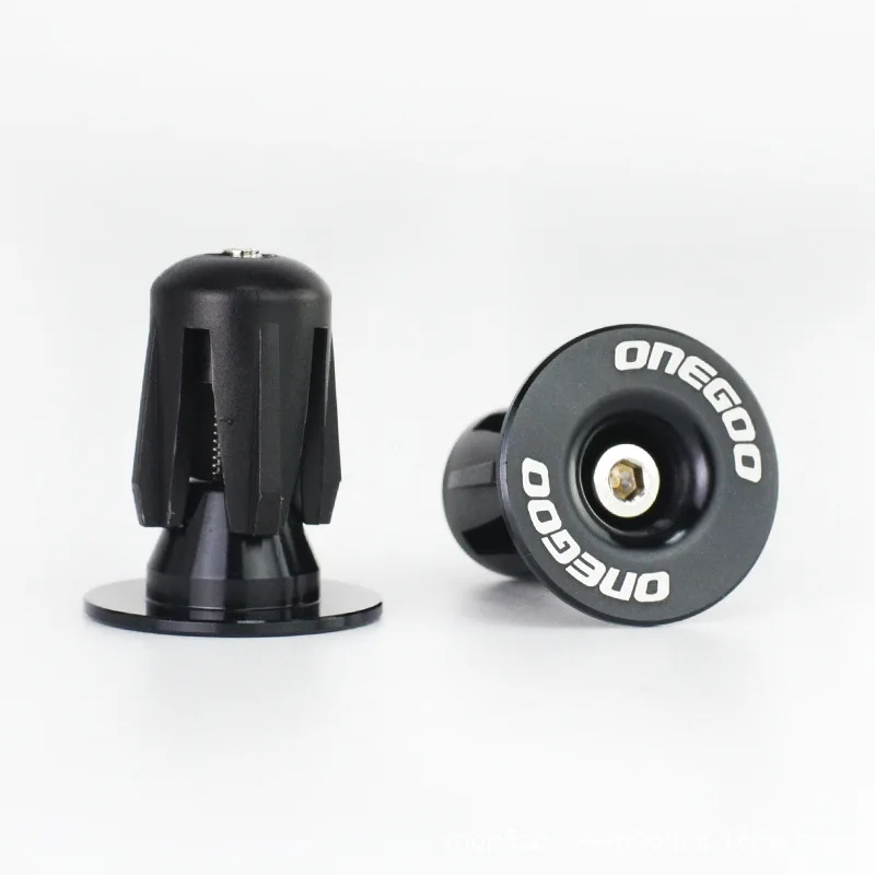 2pcs Bicycle Handlebar End Plugs Aluminum Alloy Mountain Road Bicycle Handlebar End Cap Multi-color Cycling Accessories
