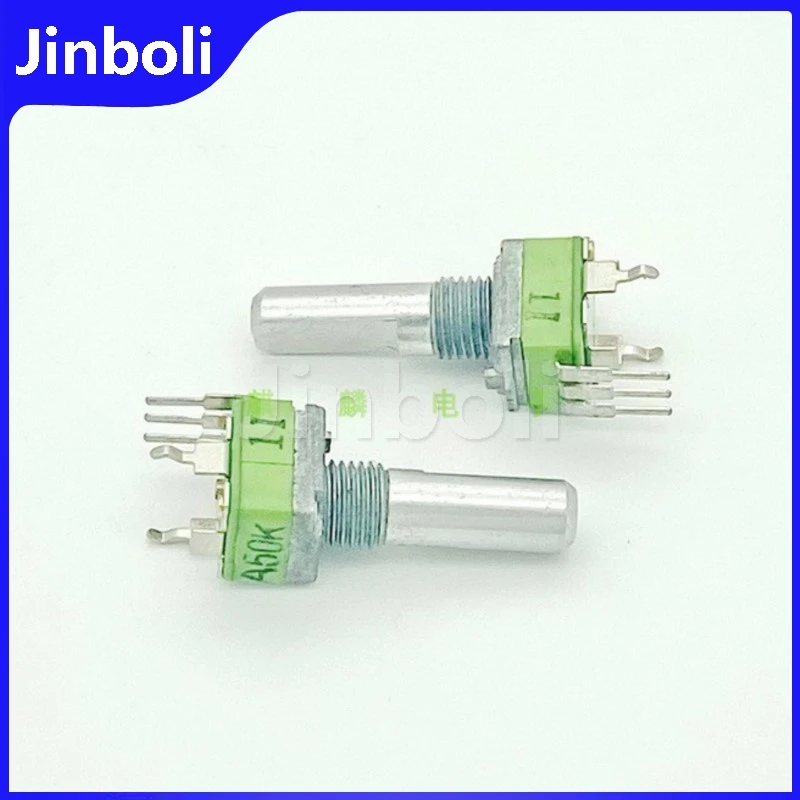 1PCS RK09 Type A50K Precision 3Pins Single Vertical Speaker Amplifier Audio Volume Potentiometer