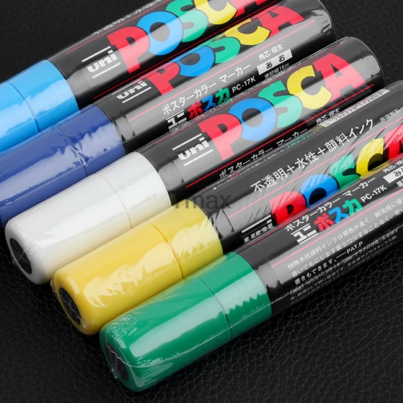 UNI POSCA Marker Pen PC-8K POP Advertising Poster Graffiti Pen 8mm Manga Painting Hand-painted Permanent Marker Art Supplies 3
