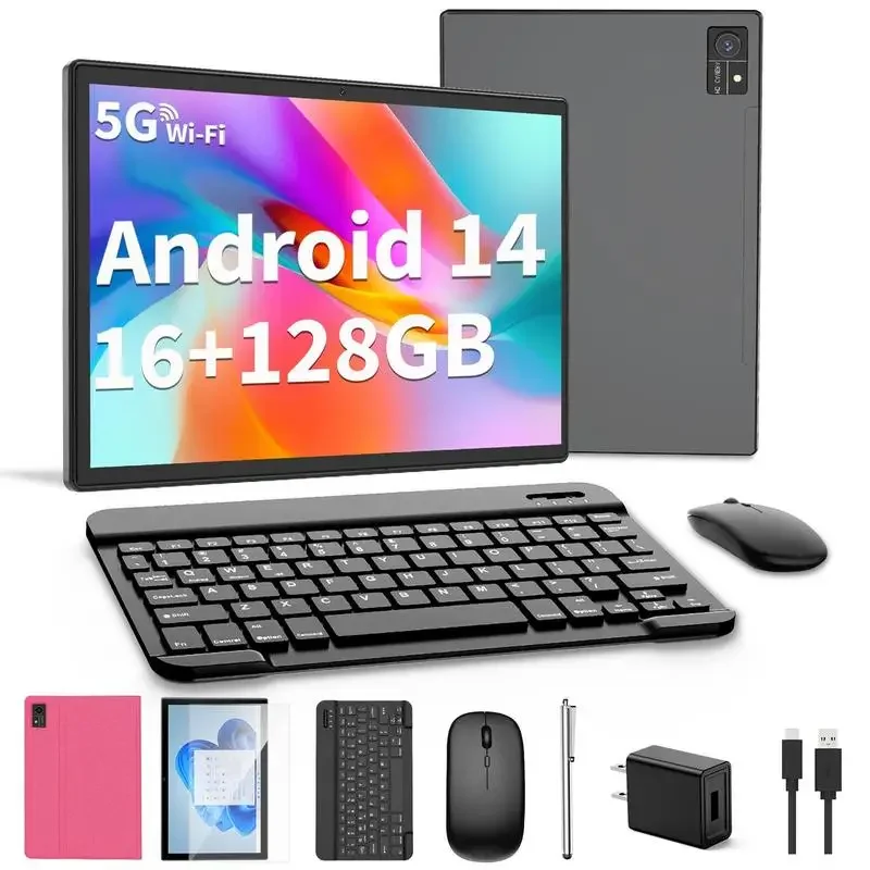 Relndoo 2025年モデル Android 14 タブレット Amazon.co.jp: 2025 NEW Android 14 タブレット 10インチ wi-fi