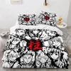 Demon Slayer Agatsuma Zenitsu Duvet Cover Set HD Comforter Cover for Kids Bedding Sets Bedclothes Bedroom Decor 1