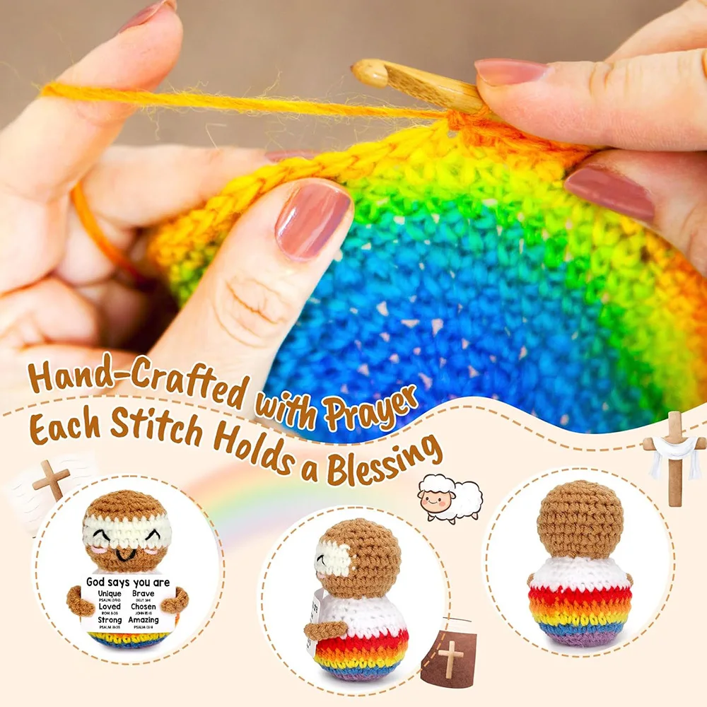 Mini Crochet Cute Doll 3
