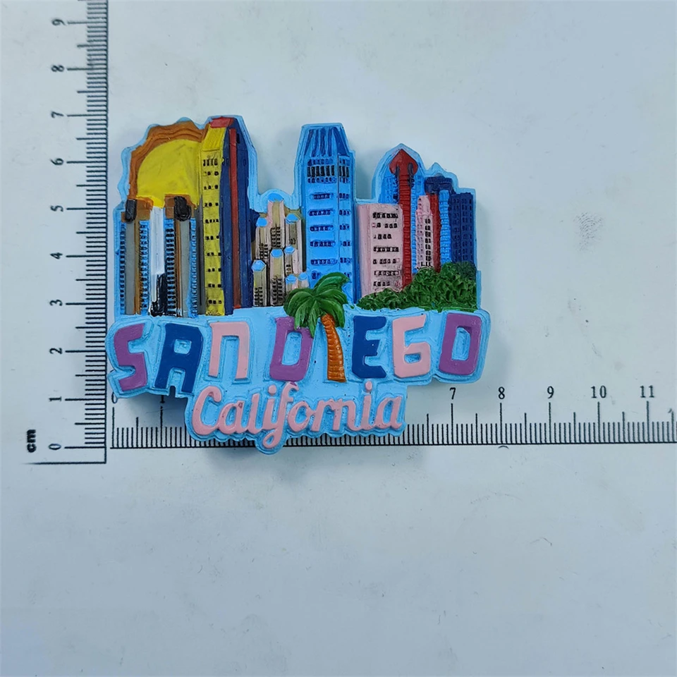 California License Plate Magnet - Mini Replica Fridge Magnet 1.75x3.5 Inches