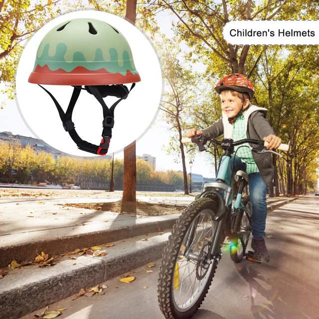 Children Bike Cycling Helmet Adjustable Protection Gear City Road Bike Headpiece 2