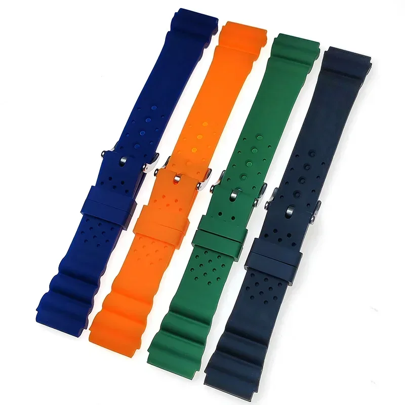 Durable Silicone Sports Watchband - Premium Diving Strap