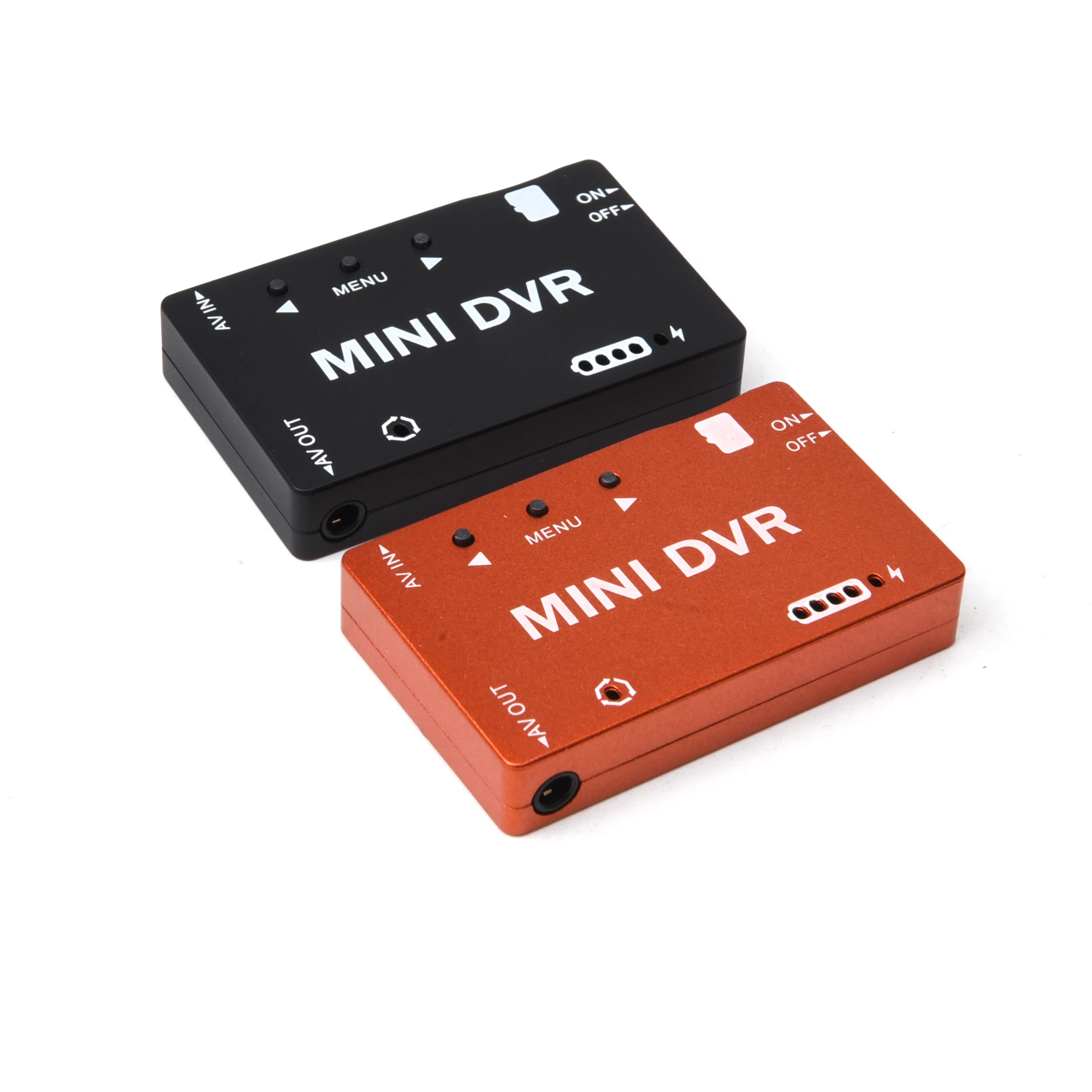 미니 FPV DVR 비디오 오디오 레코더 FPV RC 멀티콥터 VR 고글 모니터용 내장 3.7V 400mah 배터리