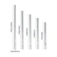8 Sets Of Aluminum Wind Chime Pipe Wind Chime Making Accessories Aluminium Tube 5 Wind Bell Pipes DIY Wind Bell Materials 2