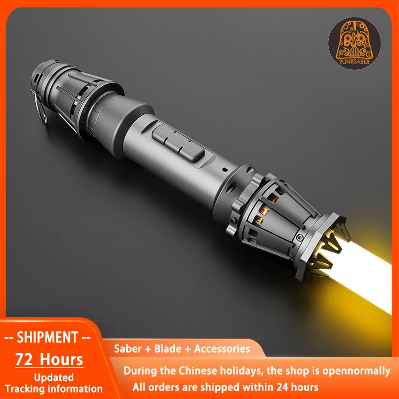

PunkSaber Lightsaber Neopixel Jedi Laser Sword Heavy Dueling Sensitive Smooth Infinite Changing Hitting Sound Light Saber Toys