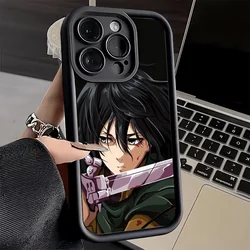 Attack on Titan Mikasa Soft Shell Silicone Phone Case - iPhone 15 Pro Max (KHTY00022A1)