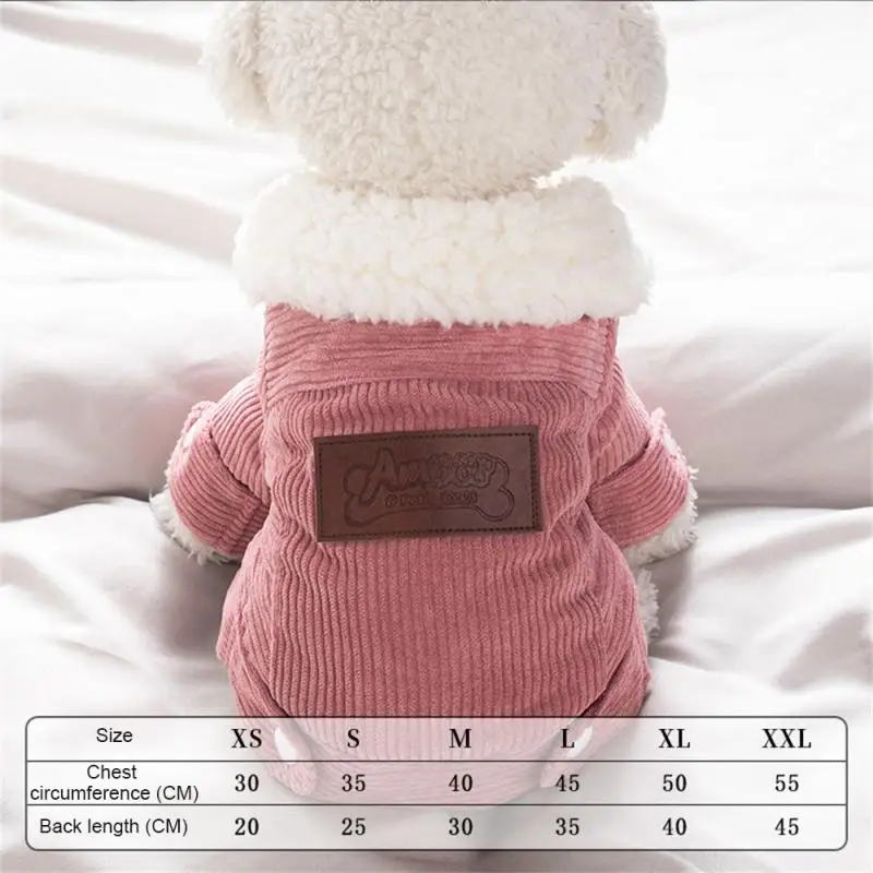 두껍고 따뜻한 옷, 트렌디하고 트렌디한, 일반적인 인기, 따뜻한 강아지 의류, 애완 동물 의류, 두꺼운 심플