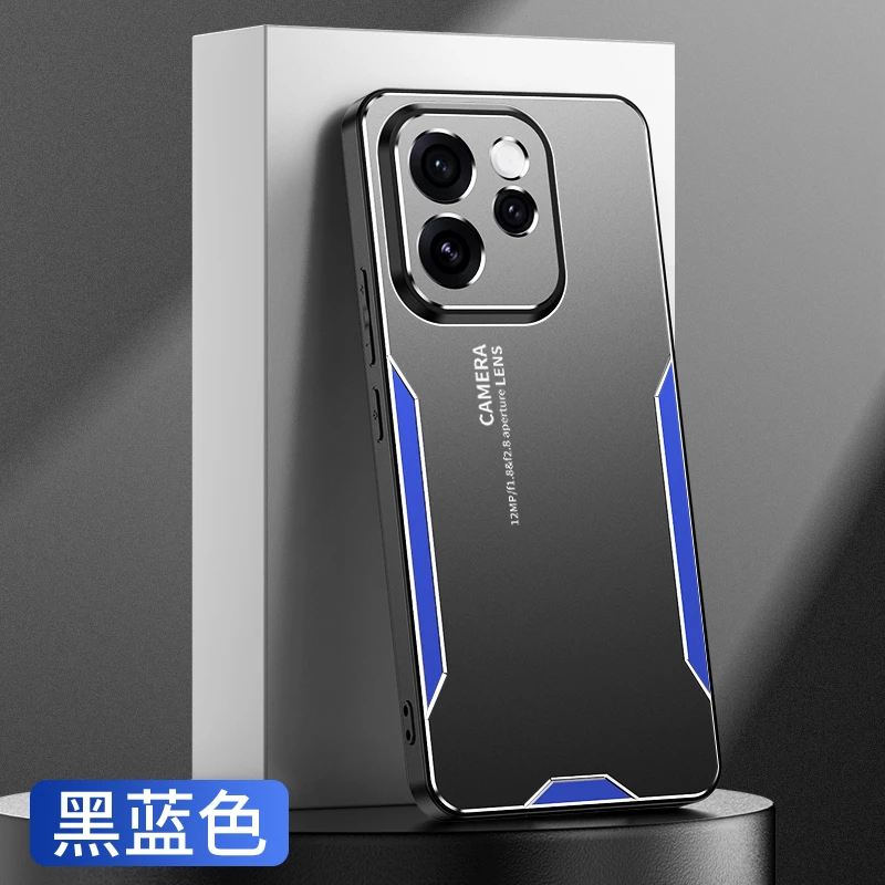 Luxurious Matte Hard Cover Shockproof Phone Case with Camera Protection