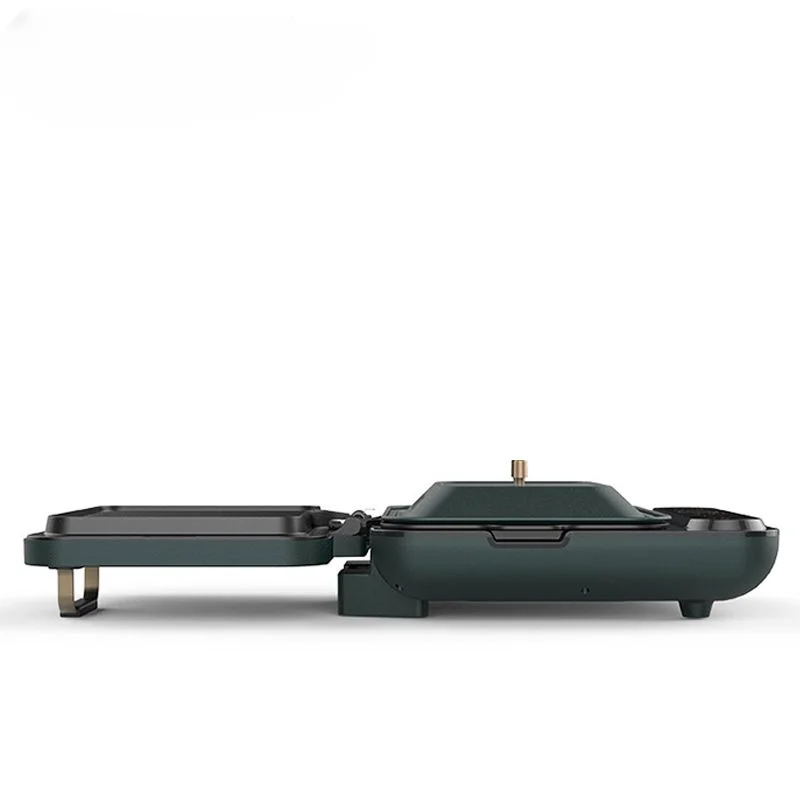 DMWD Household Double Side Heating Electric Skillet Crepe Pancake Maker Automatic Pizza Pie Machine Baking Tray Hot Pot 2 in 1
