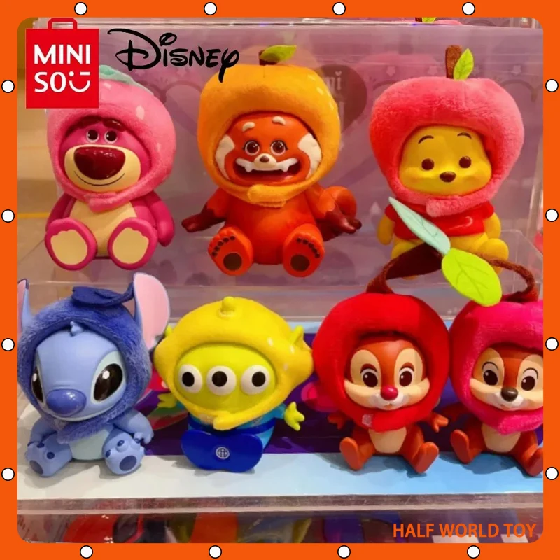 

Оригинальные головные уборы MINISO в виде фруктов, модель модной игрушечной коробки с сюрпризом, украшение для таинственной девушки, подарок