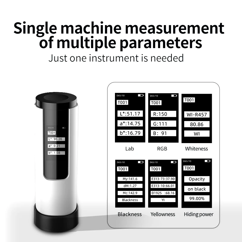 Portable Colorimeter Digital Chromatic Aberration Tool For Printing and Textile Suport Android iOS 4