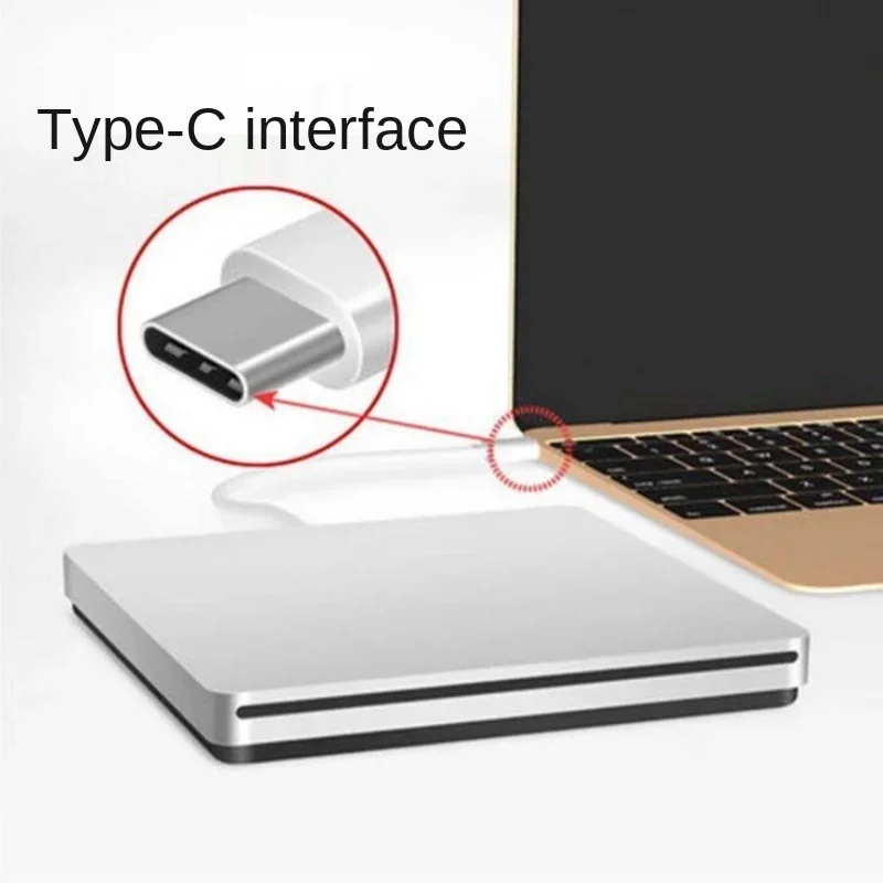 외장 DVD 버너 드라이브, USB 3.0, C타입 광학 드라이브, 슬림 슬롯, CD, DVD +,-RW 버너 플레이어, 맥, 윈도우용, USB C 슈퍼드라이브