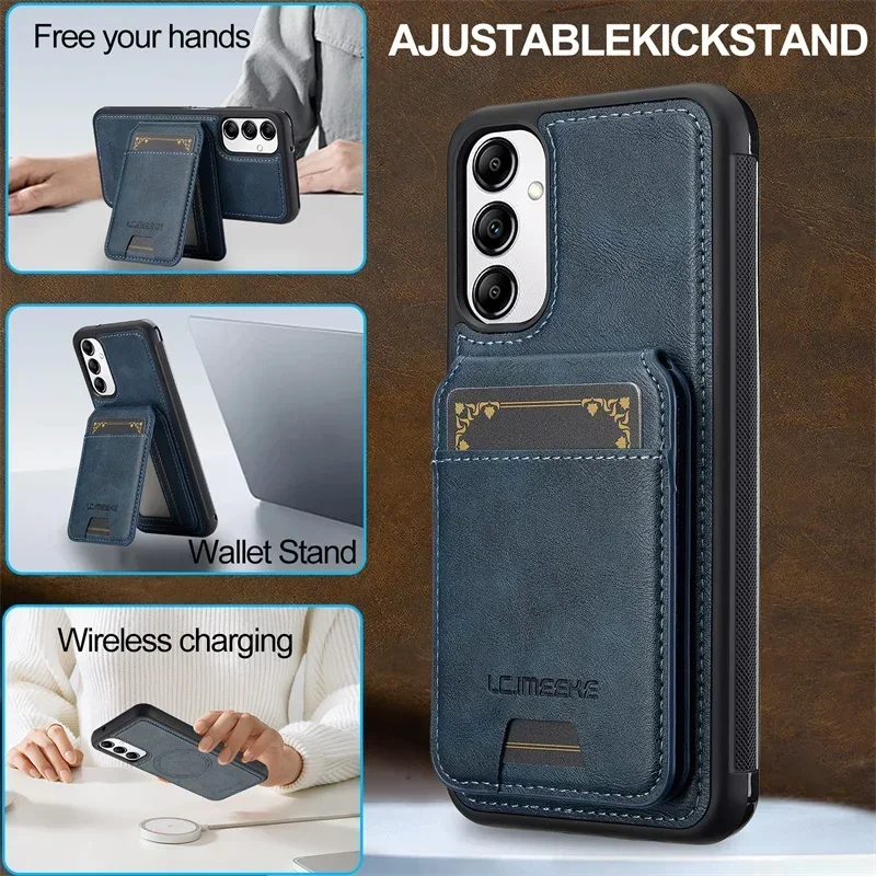 Luxury Magnetic Card Slot Phone Case with Premium Protection