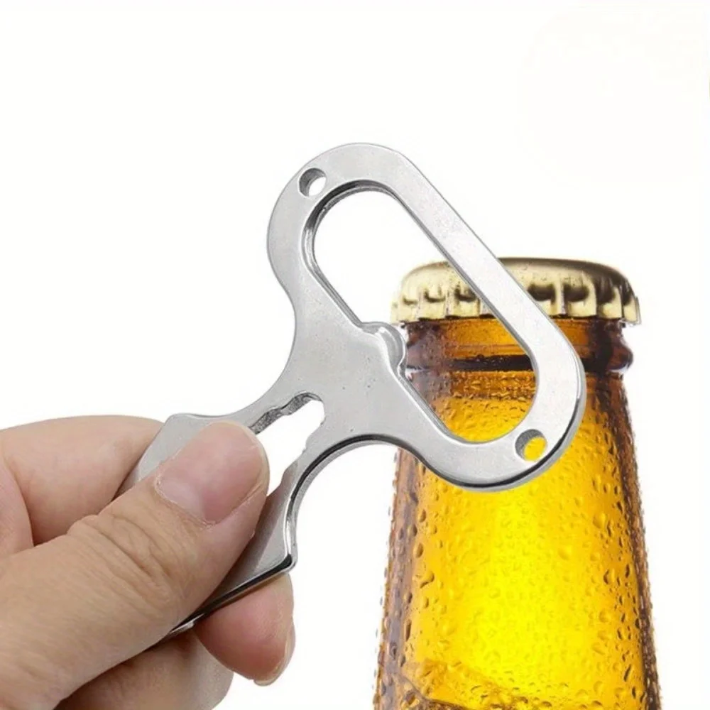 1PC Outdoor Camping Supplies EDC Self-defense Spike Wrench Multifunctional Tool Portable Bottle Opener