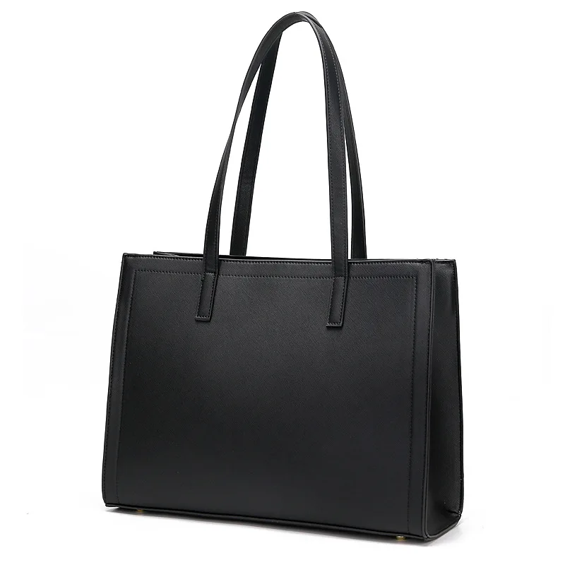 Borsa tote grande alla moda da donna – Borsa a tracolla multiscomparto, elegante borsa per pendolari per lavoro e uso quotidiano - immagine 3