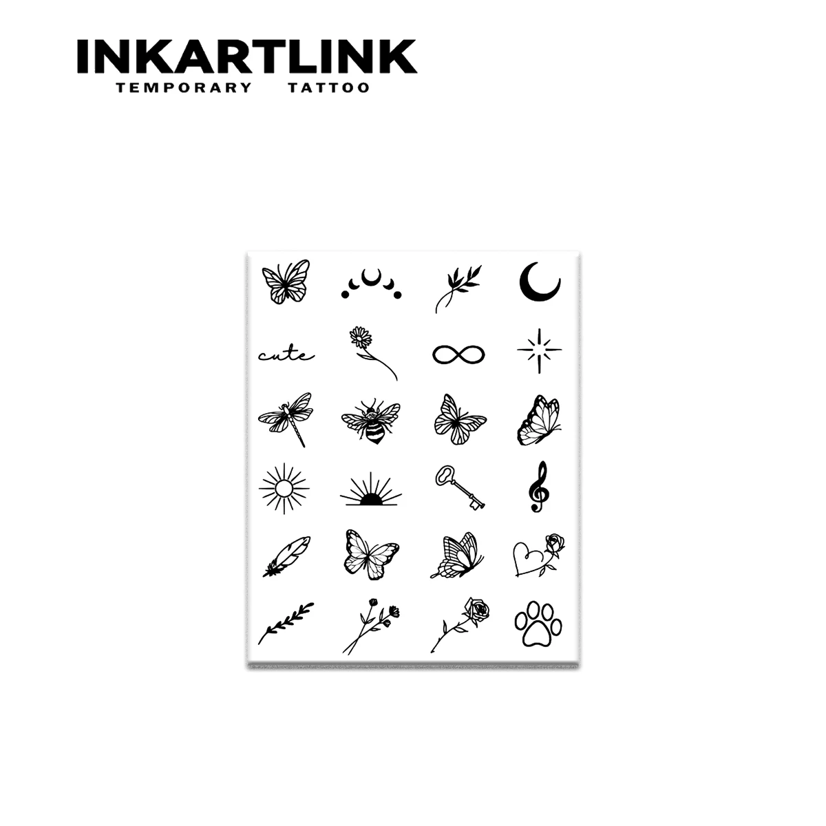Mini pattern Temporary Tattoo,Lasts To 15 Days New Technology Magic Waterproof Semi Permanent Sticker. 3