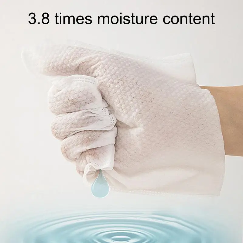 6pcs Disposable Cleaning Wipes Gloves for cat Dog SPA Bath,pet grooming gloves