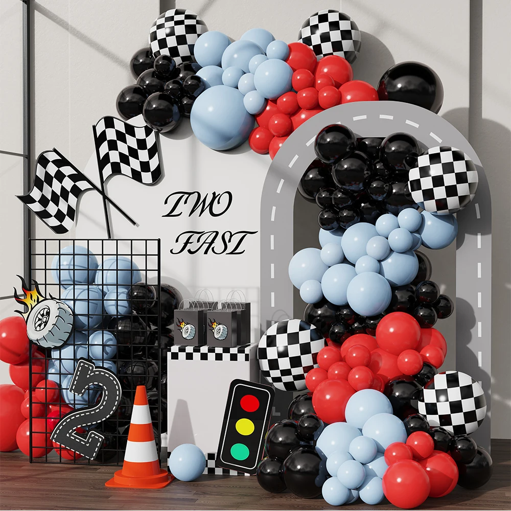 Race Car Birthday Party Decorations Car Decoration Birthday Boy Cloth