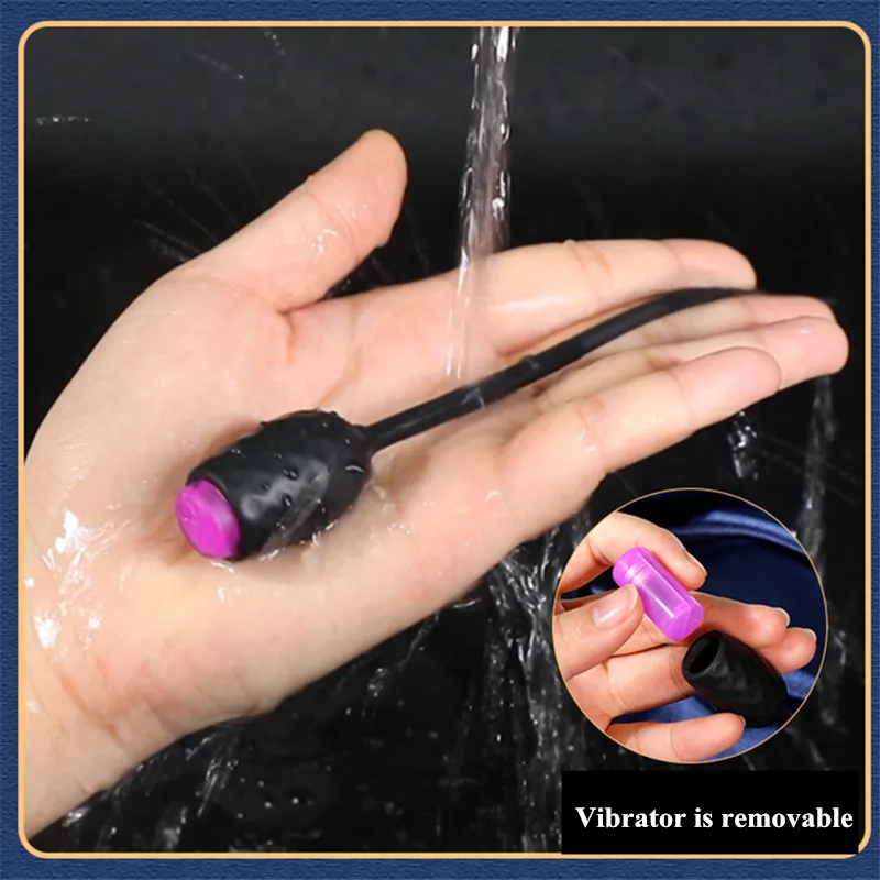 Penis Sex Toys Rod Vibrator Urethra Plug Urethral Dilator for Men Ejaculation Delay
