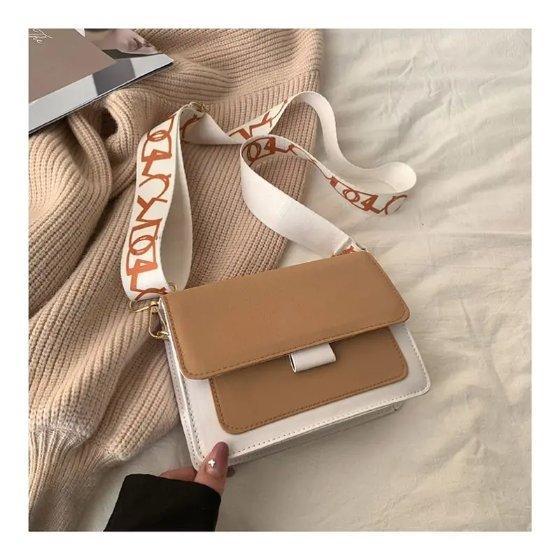 Fashion Small Women's Shoulder Bag PU Leather Crossbody Bags for Women Trend Designer Handbags Cell Phone Purse