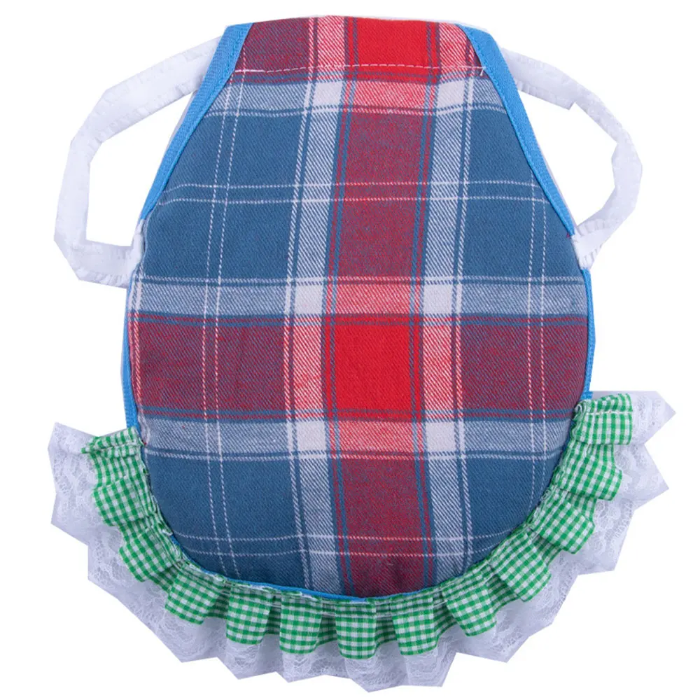 Hen Apron Feather Retainer Duck Goose Poultry Double Apron Back Protector Lace Edge Poultry Decorative Accessories Pet Products 6