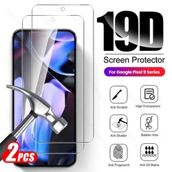 2 - Pack Premium Tempered Glass Screen Protector for Pixel 9 Pro XL (Transparent - 2Pcs)